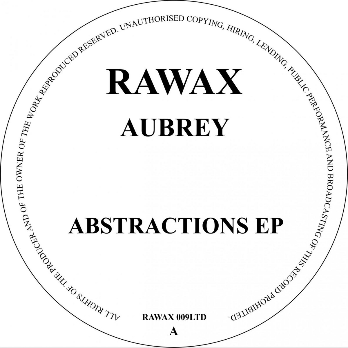 RAWAX009LTD | Aubrey | dbh-music
