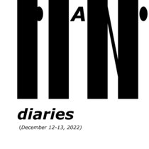 Piano diaries (Dec 12-13, 2022) cover art