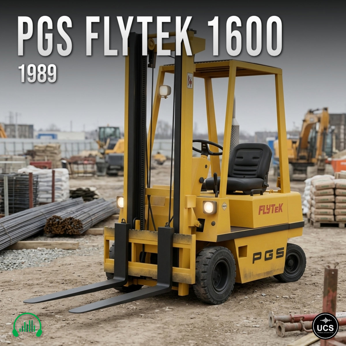 PGS Flytek 1600 1989 forklift
