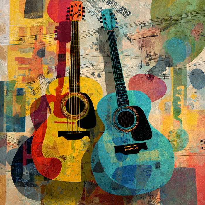 Journey on Guitars by Jav Grojas cover art