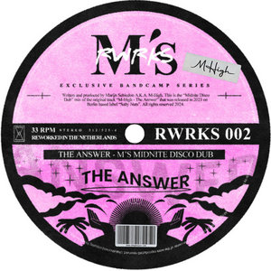 The Answer (M's Midnite Disco Dub) [RWRKS002] cover