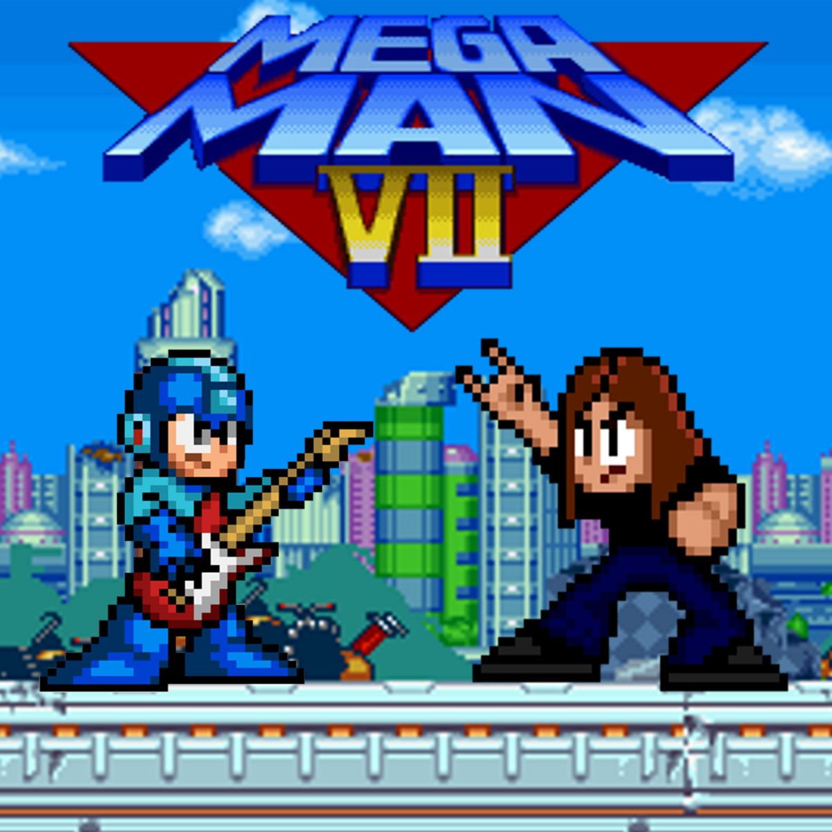 mega man 7 guitar playthrough old version krzysztof słowikowski