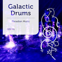 Galactic Drums 528 Hz cover art