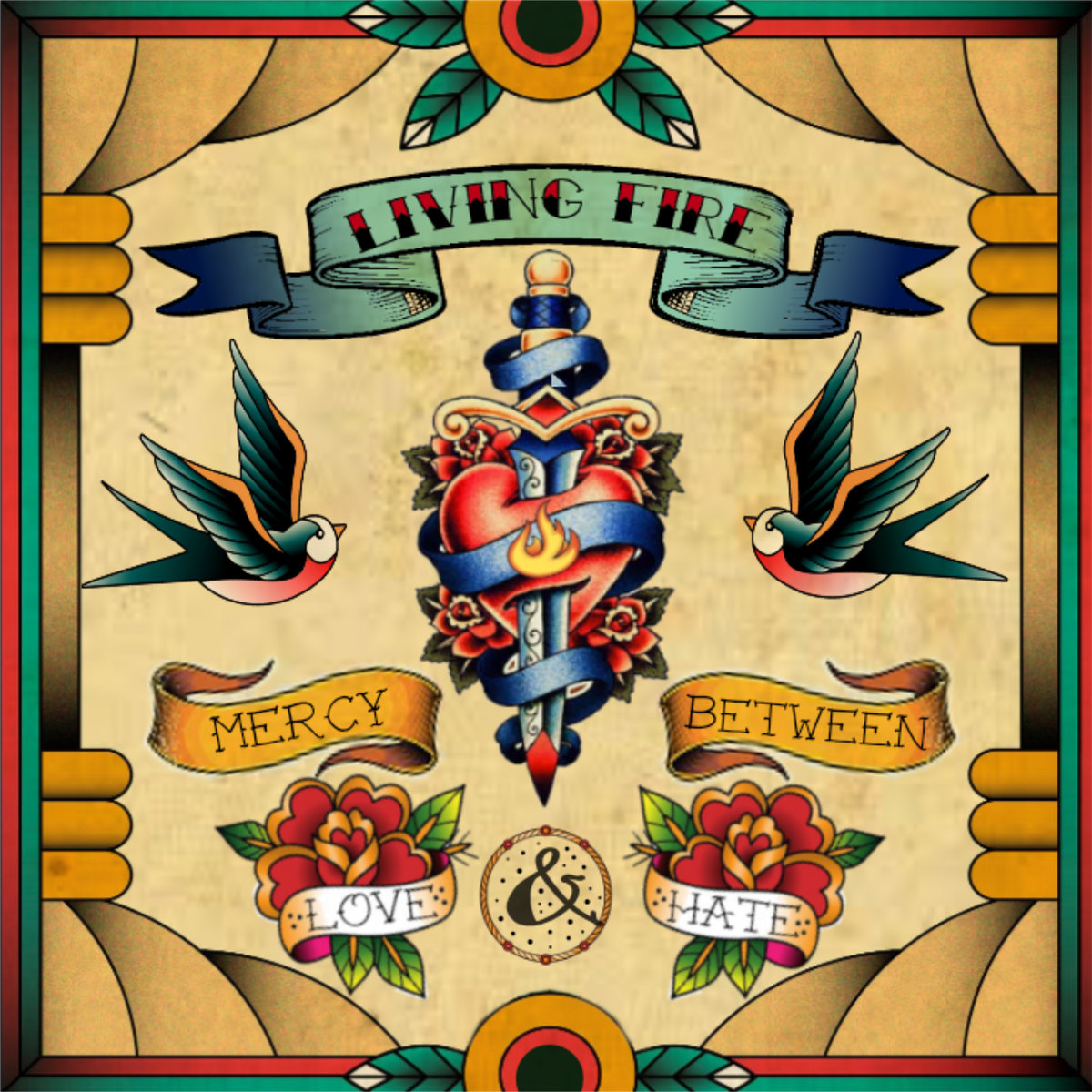 Mercy Between Love & Hate | Living Fire | Thumper Punk Records
