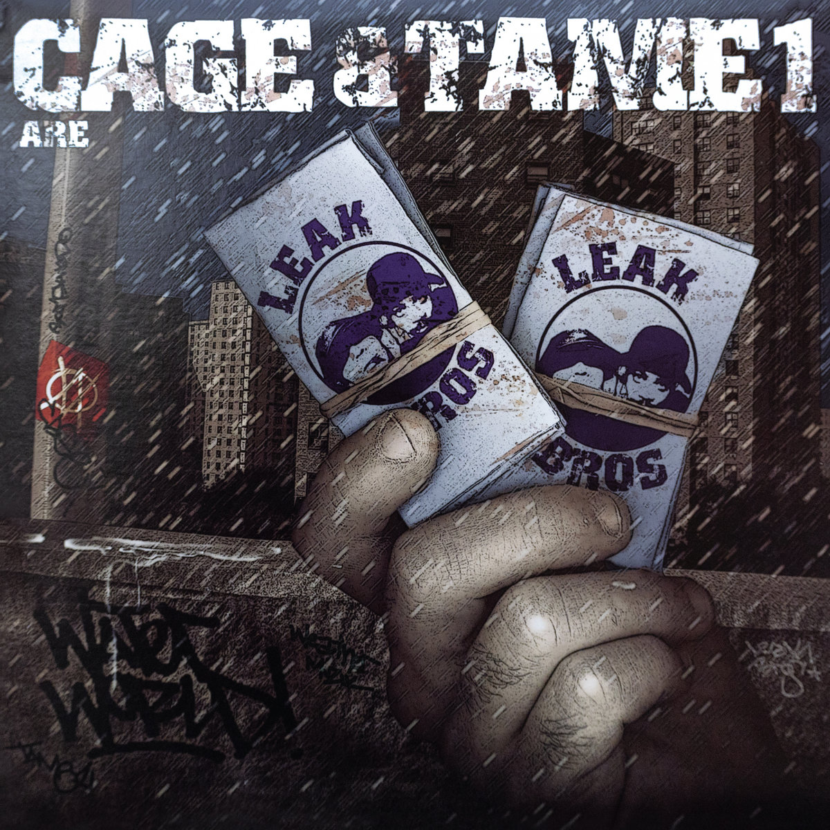 Cage & Tame1 Leak Bros – Waterworld 2LP Waterworld | Cage & Tame One are Leak Bros | RRC MUSIC CO.