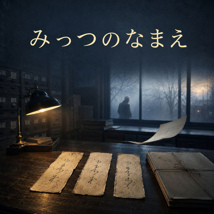 三つの名前のBandcamp公式ジャケット