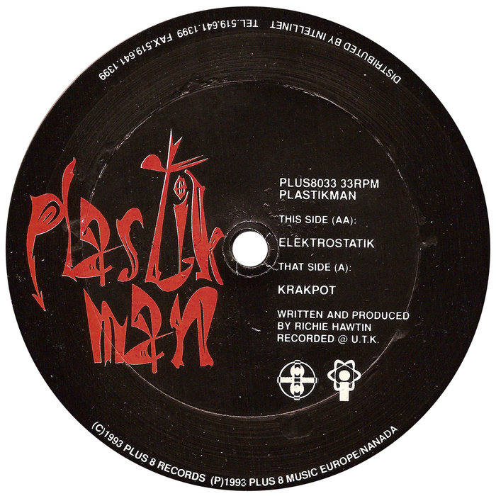 洋楽 Plastikman KOMPILATION Richie Hawtin CD Stream Plastikman: Plasticine (1993) PLUS8028 by Richie