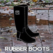 RUBBER BOOTS cover art