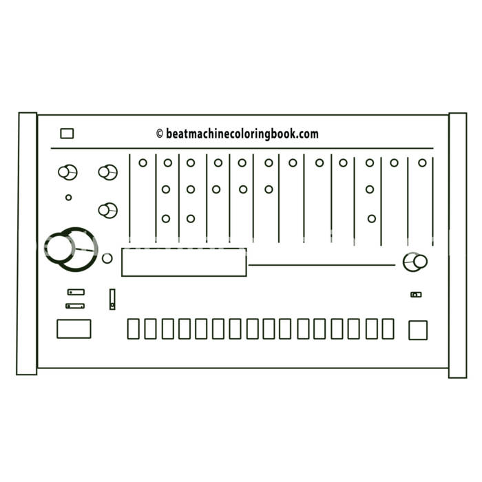 Classic TR-808 Sample Pack | Beat Machine Coloring Book