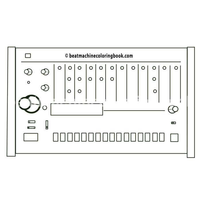 kenyu様 オーダーページ Classic TR-808 Sample Pack | Beat Machine Coloring Book