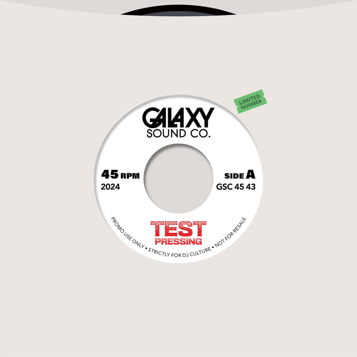 7” GALAXY SOUND - KAITO IAN PROMO Kaito Ian