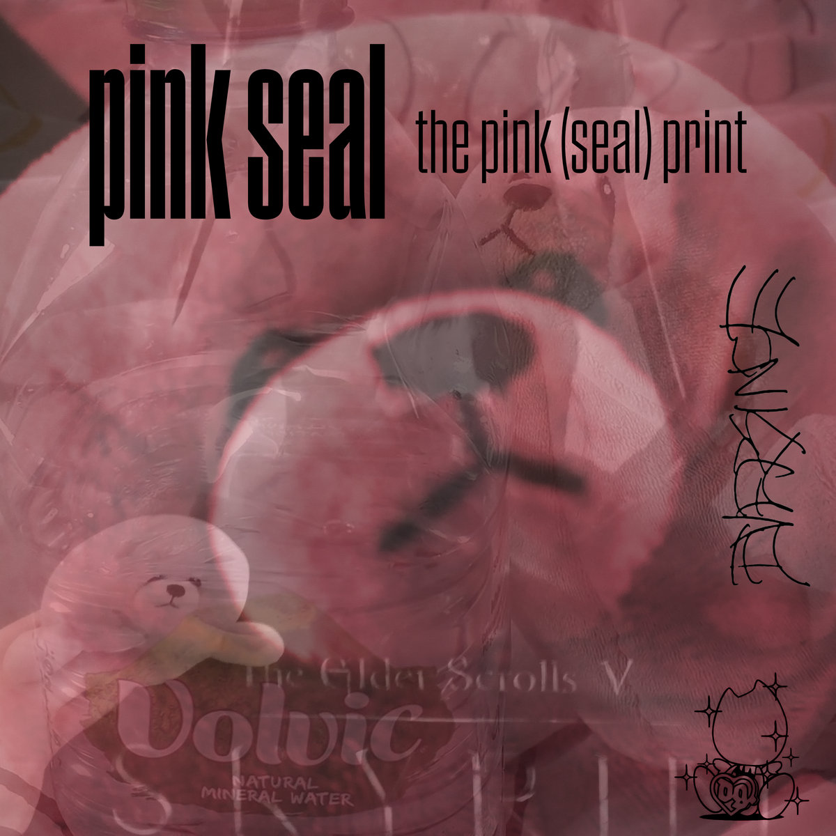 the pink (seal) print cover