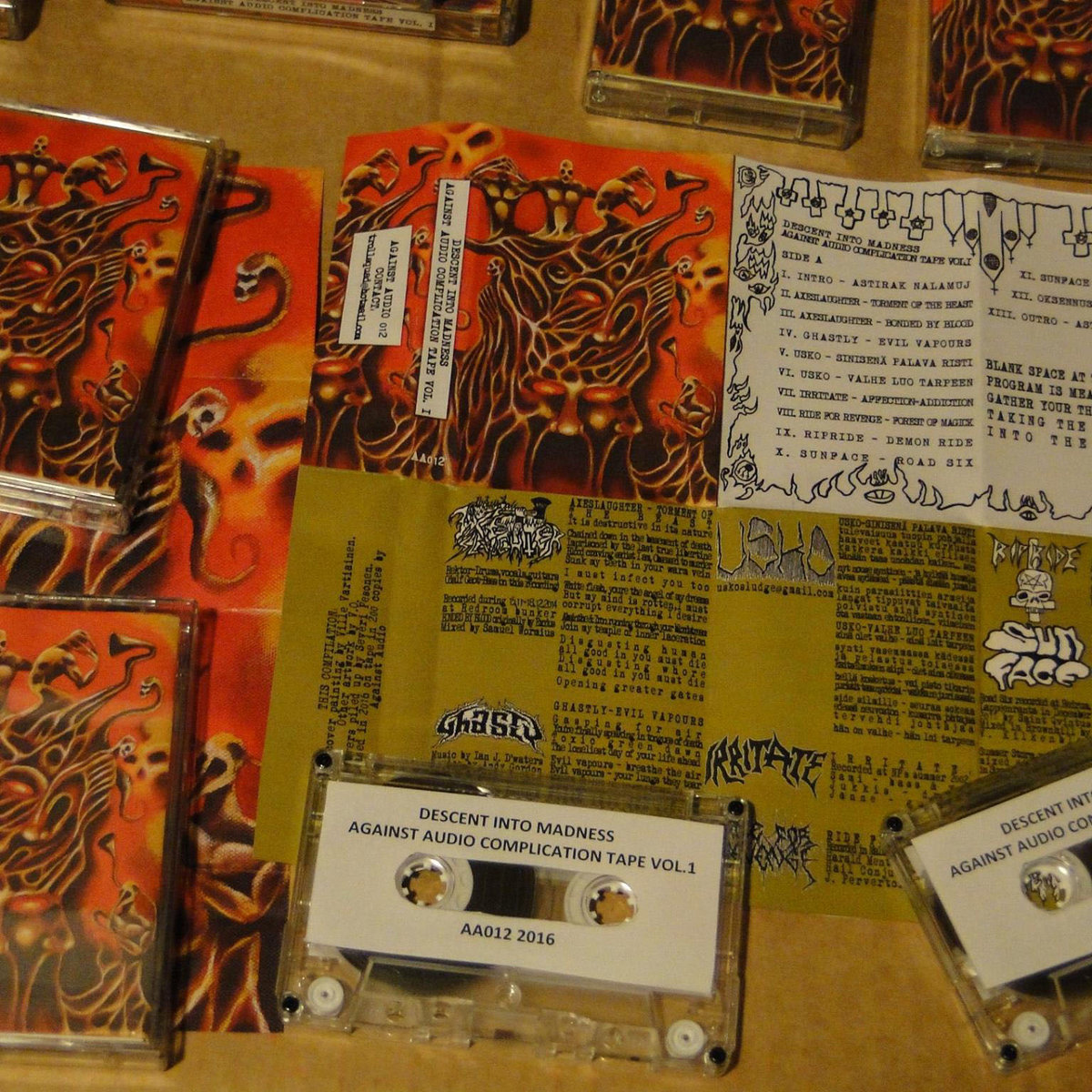 Descent Into Madness: Against Audio Complication Tape Vol. I | Various ...