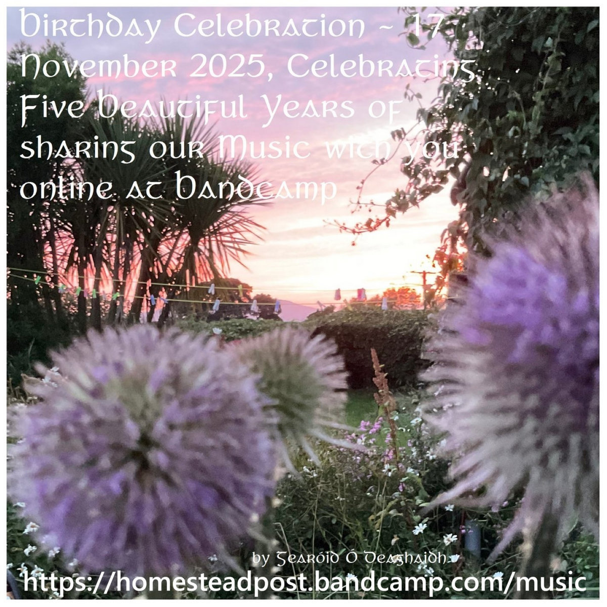 Ceiliúradh Breithlá 17 Samhain 2025 : 2020-2025 | Gearóid Ó Deaghaidh, image size:1200x1200
