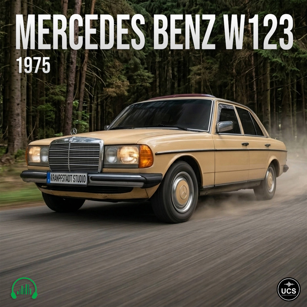 Mercedes Benz W123 1975 executive car