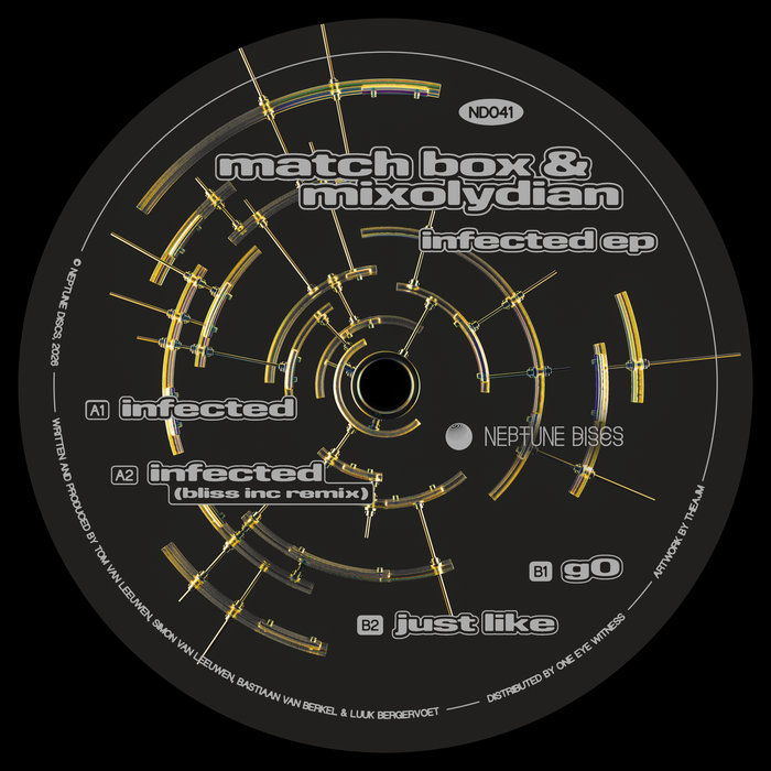 Pochette de Match Box & Mixolydian - Infected par Match Box, Mixolydian