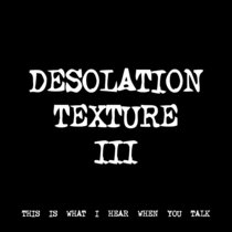 DESOLATION TEXTURE III [TF00146] cover art