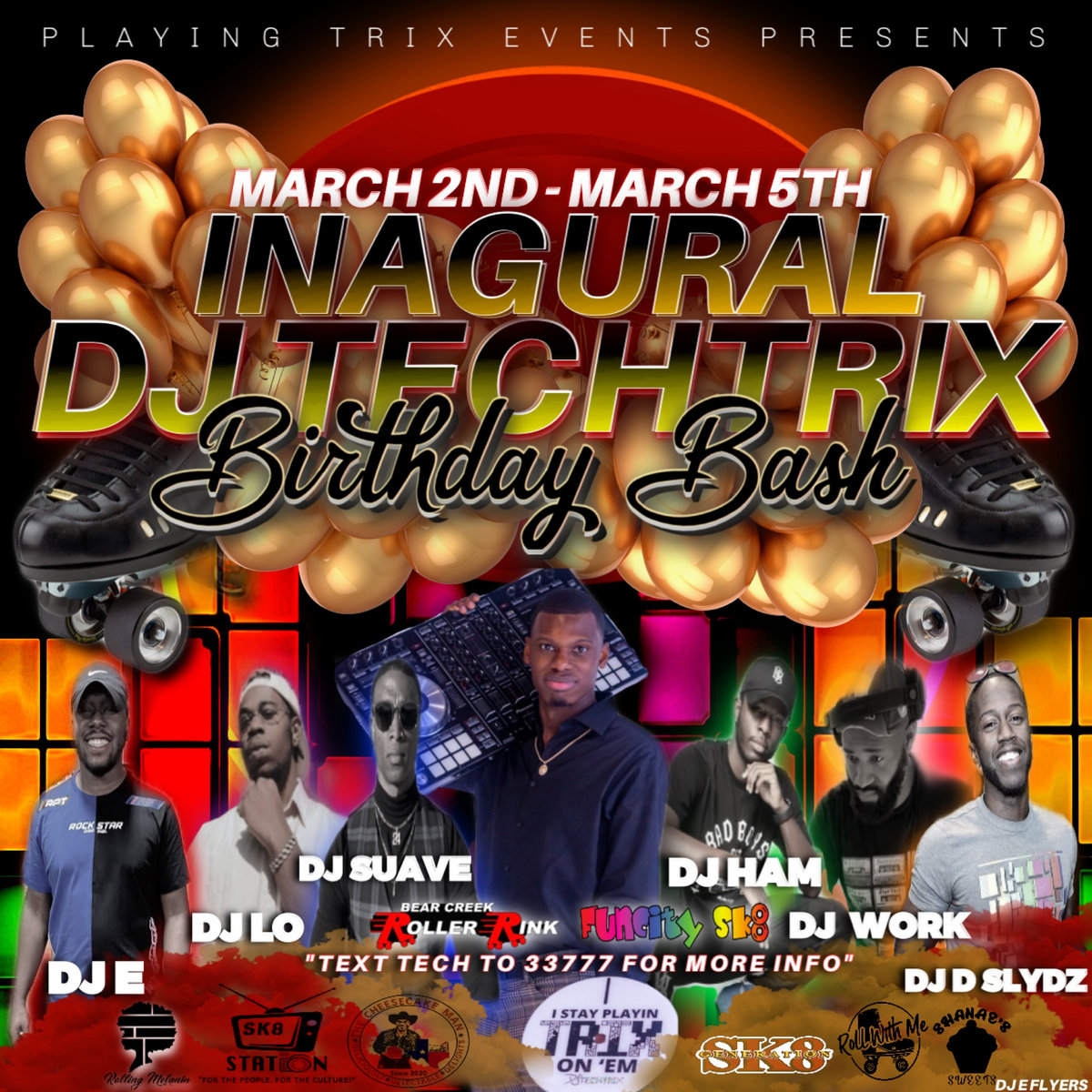 Inaugural Birthday Bash - Skate Mix