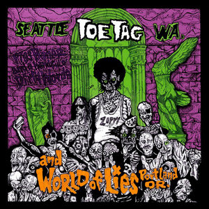 Toe Tag/ World Of Lies Split - 2009 cover