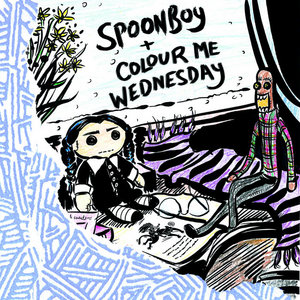 Colour Me Wednesday Split LP cover