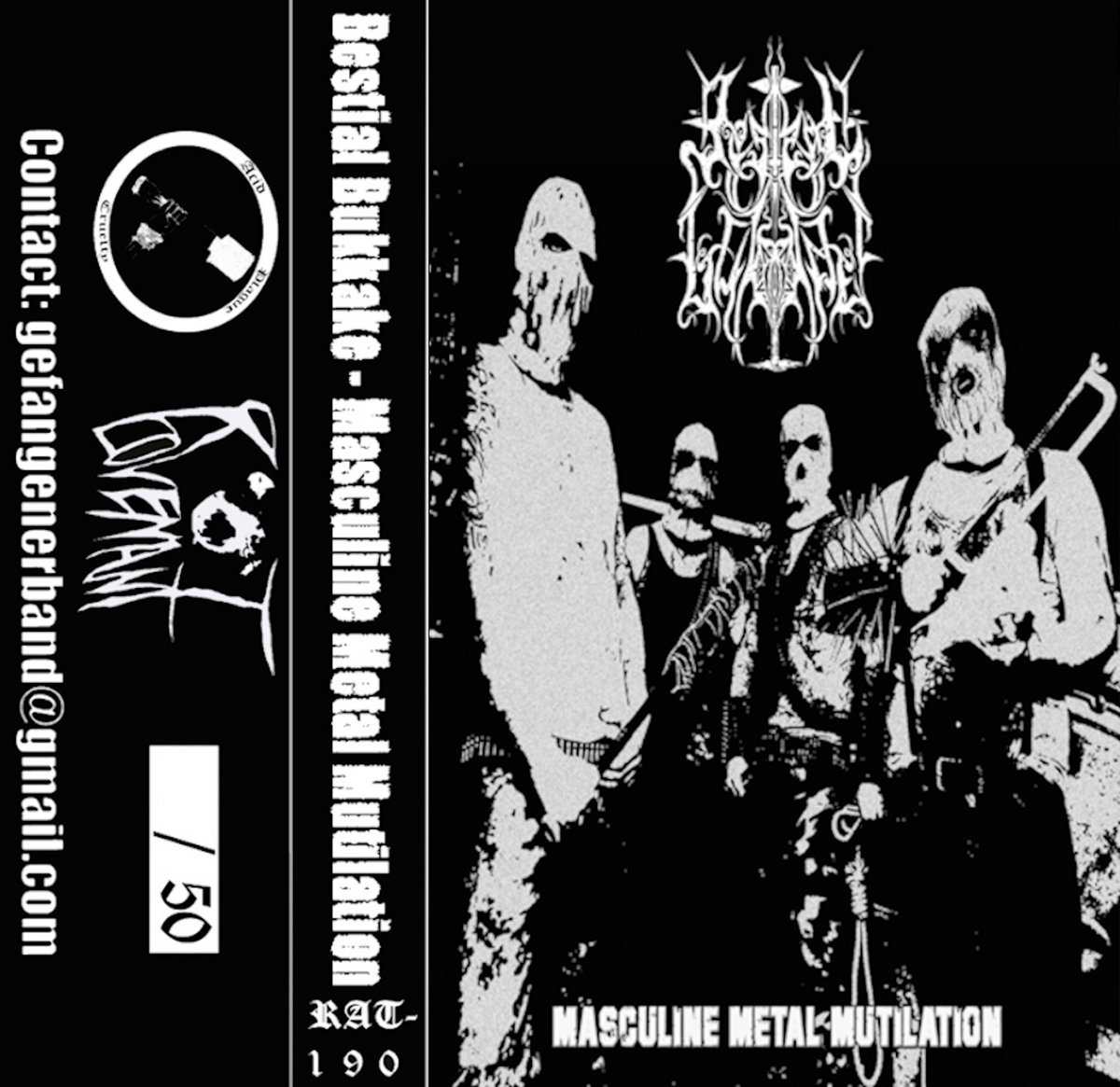 RAT-190 - Bestial Bukkake - Masculine Metal Mutilation