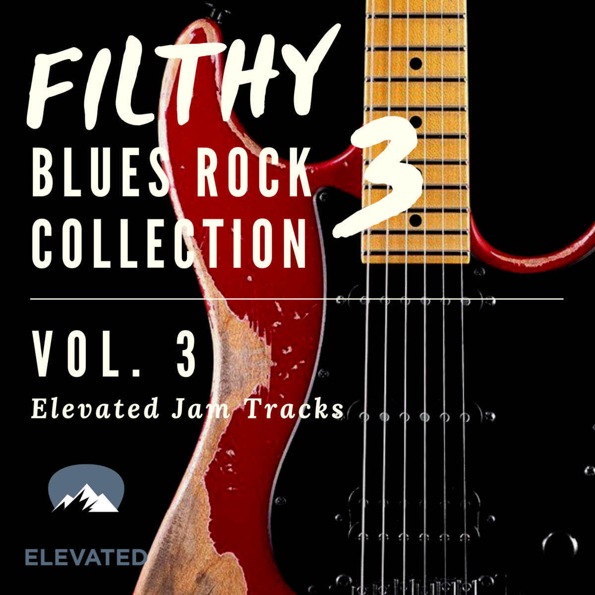 Filthy Blues Rock Guitar Backing Track Jam in Eb Minor | Elevated Jam Tracks