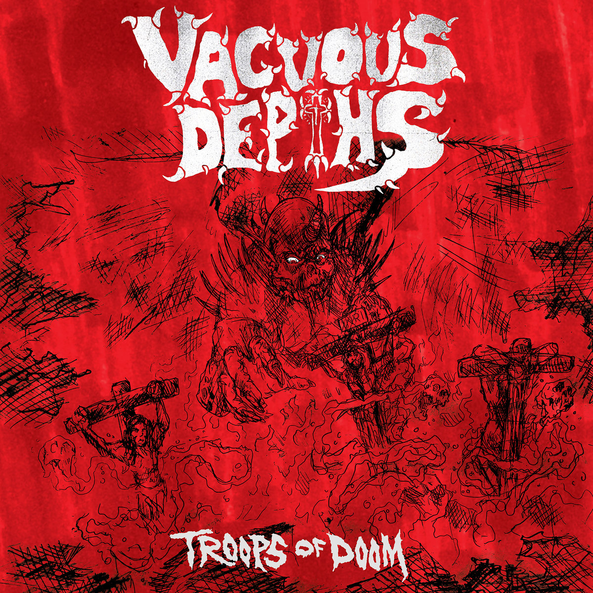 Vacuous Depths cover Troops of Doom by Sepultura Vacuous Depths