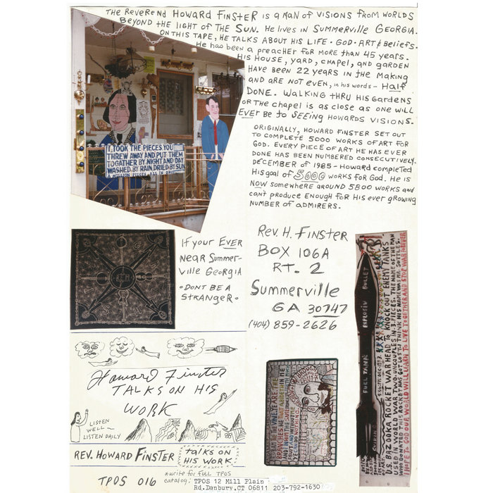 Howard Finster Talks On His Work Rev. Howard Finster