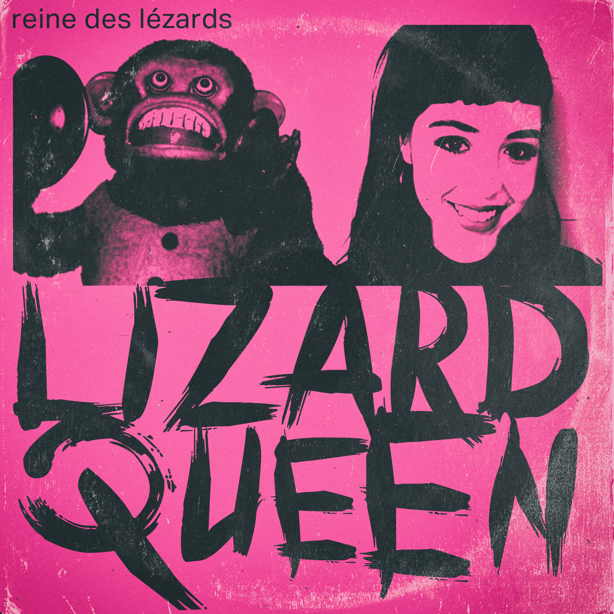 Reine des Lézards - Lizard Queen | metal postcard records