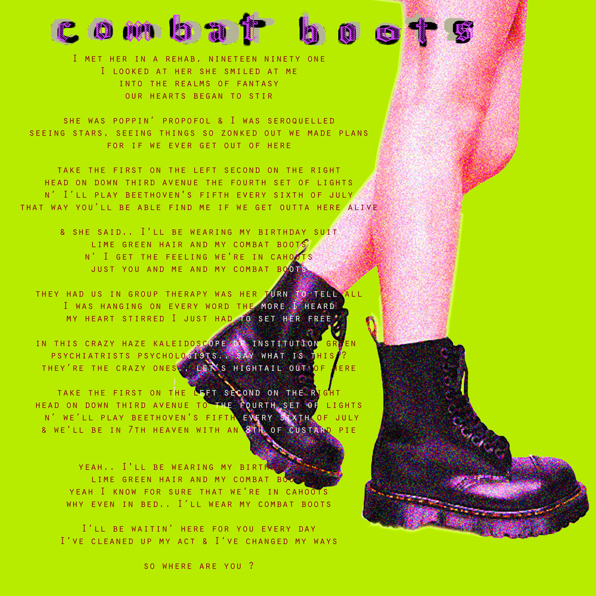 COMBAT BOOTS | Phil Judd