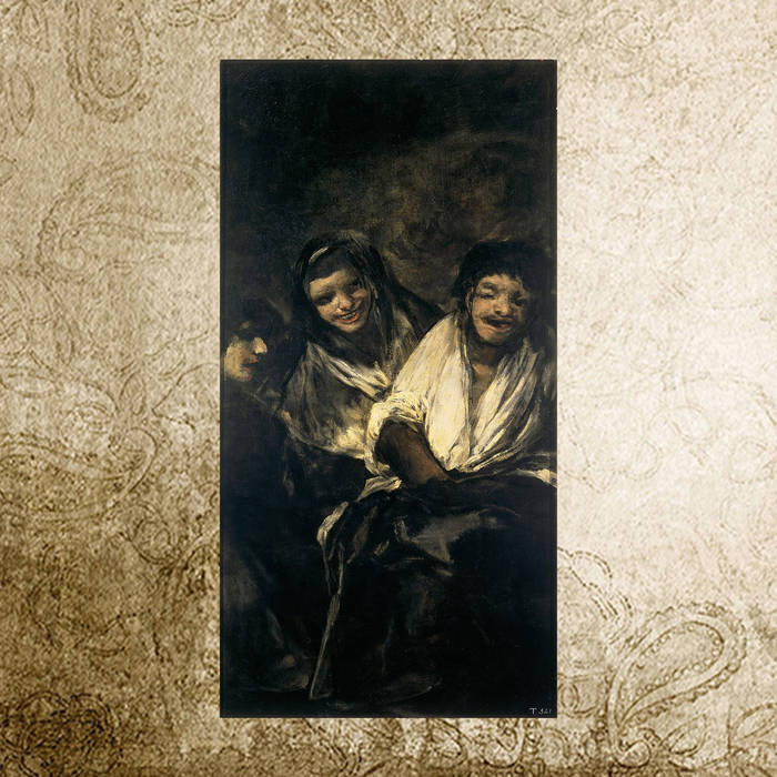 Man Mocked by Two Women | IO | Black Paintings