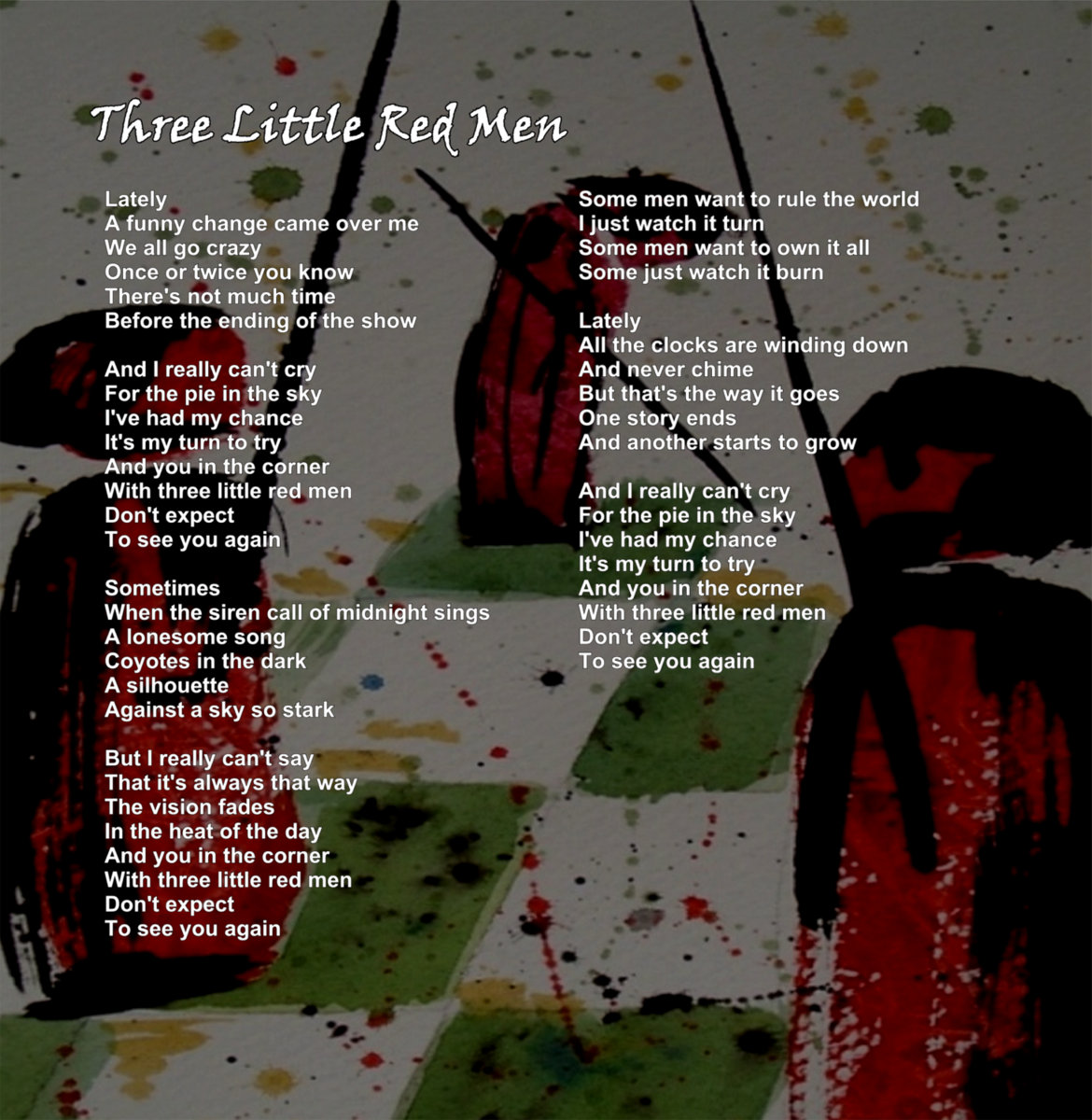 Three Little Red Men A Plot