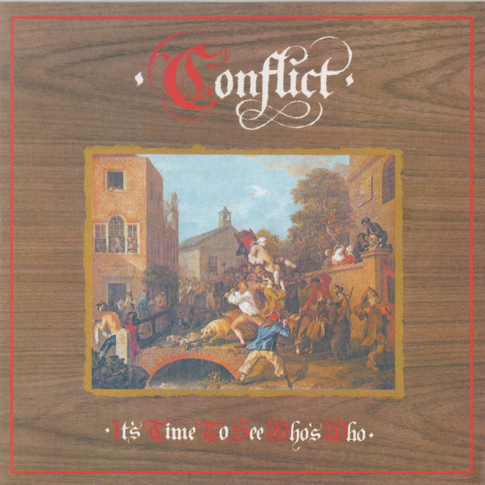 洋楽 Conflict It's Time To See Who's Who LP It's Time To See Who's Who | CONFLICT