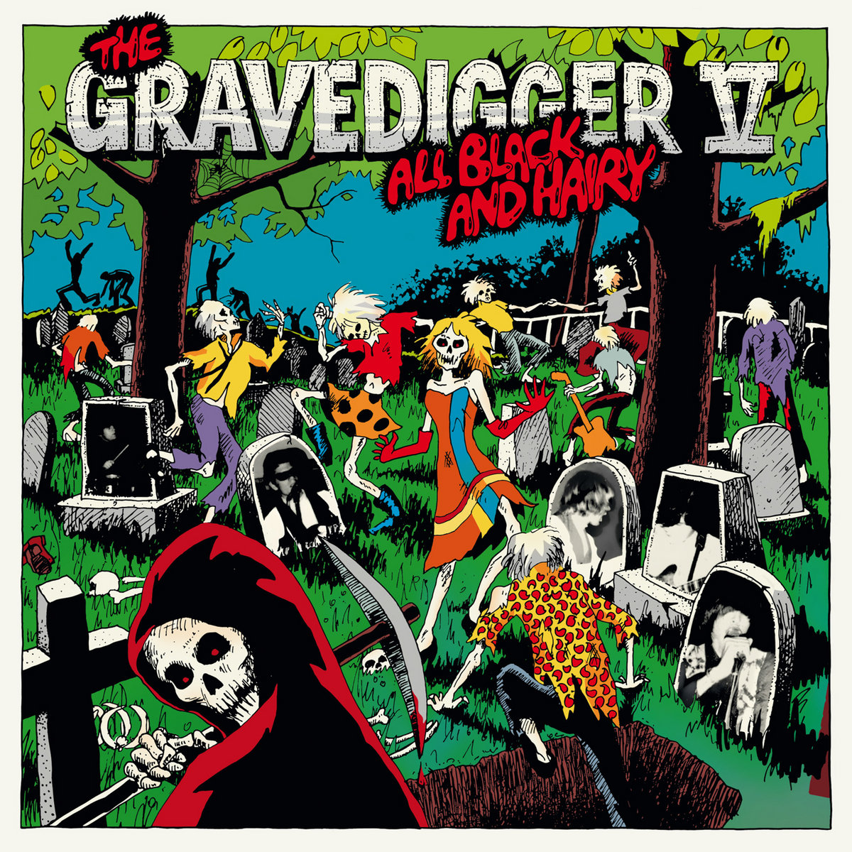 All Black and Hairy | The Gravedigger V | Munster Records