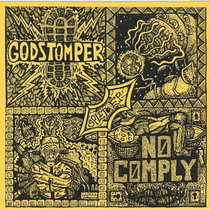 GODSTOMPER/ NO COMPLY SPLIT EP. cover art