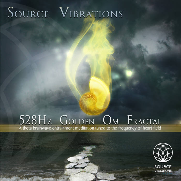 528Hz Golden Om Fractal ~ Theta Meditation | Source Vibrations
