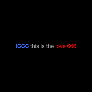 this is the love 666 (promo single) | l666 | Muteant Sounds (net