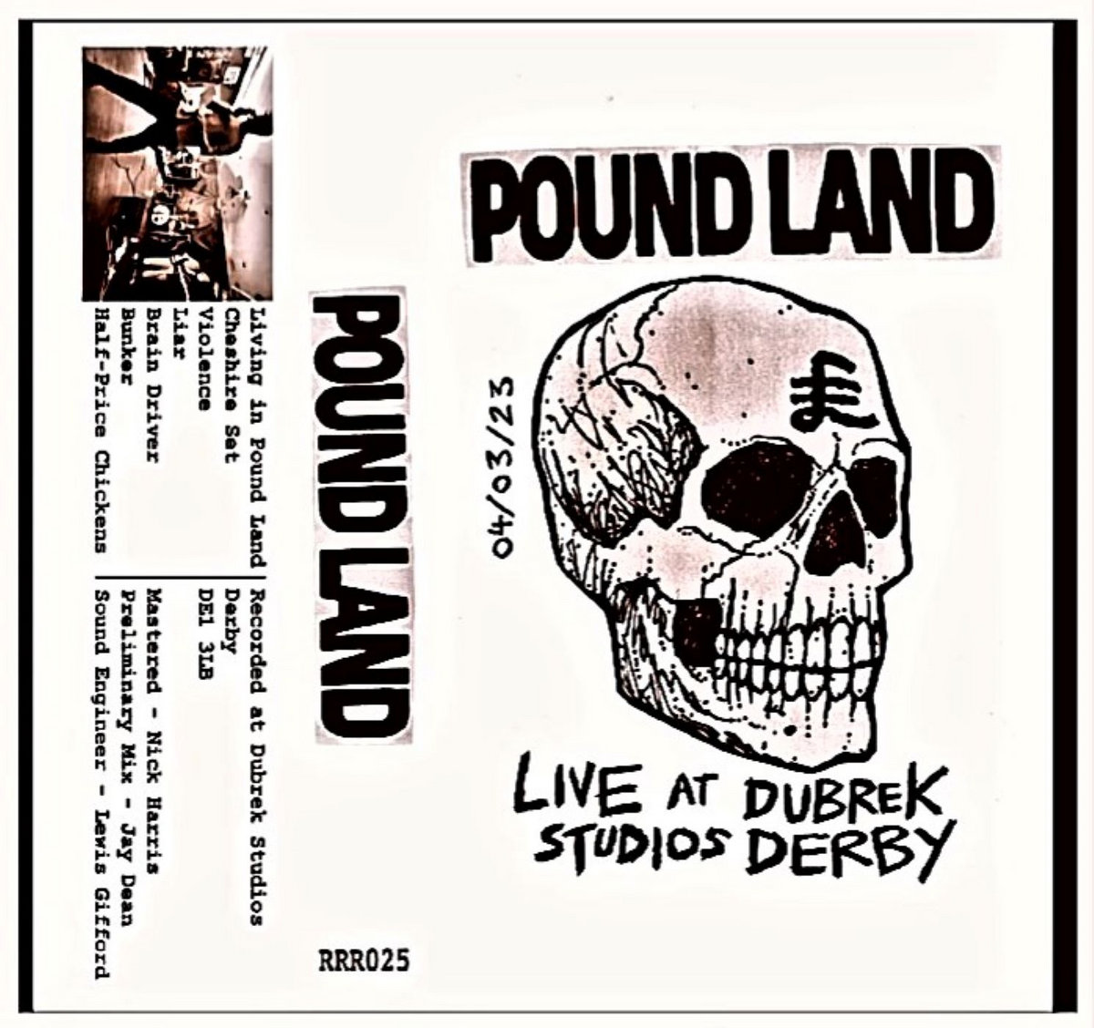 Live At Dubrek Studios Derby Pound Land