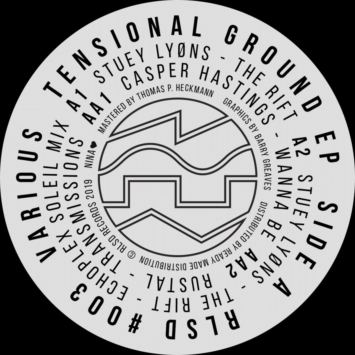 RLSD 003 Tensional Ground EP  VA cover