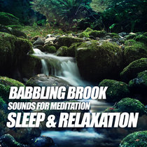 Babbling Brook Sounds for Meditation, Sleep & Relaxation cover art