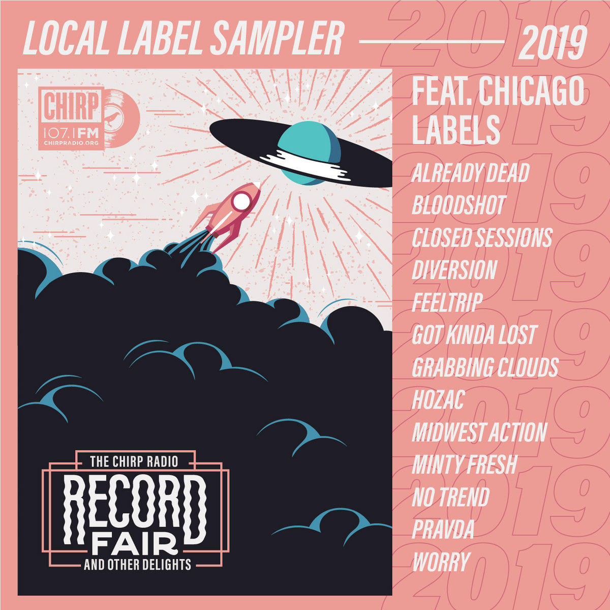 CHIRP Record Fair Local Label Sampler 2019 CHIRP Radio