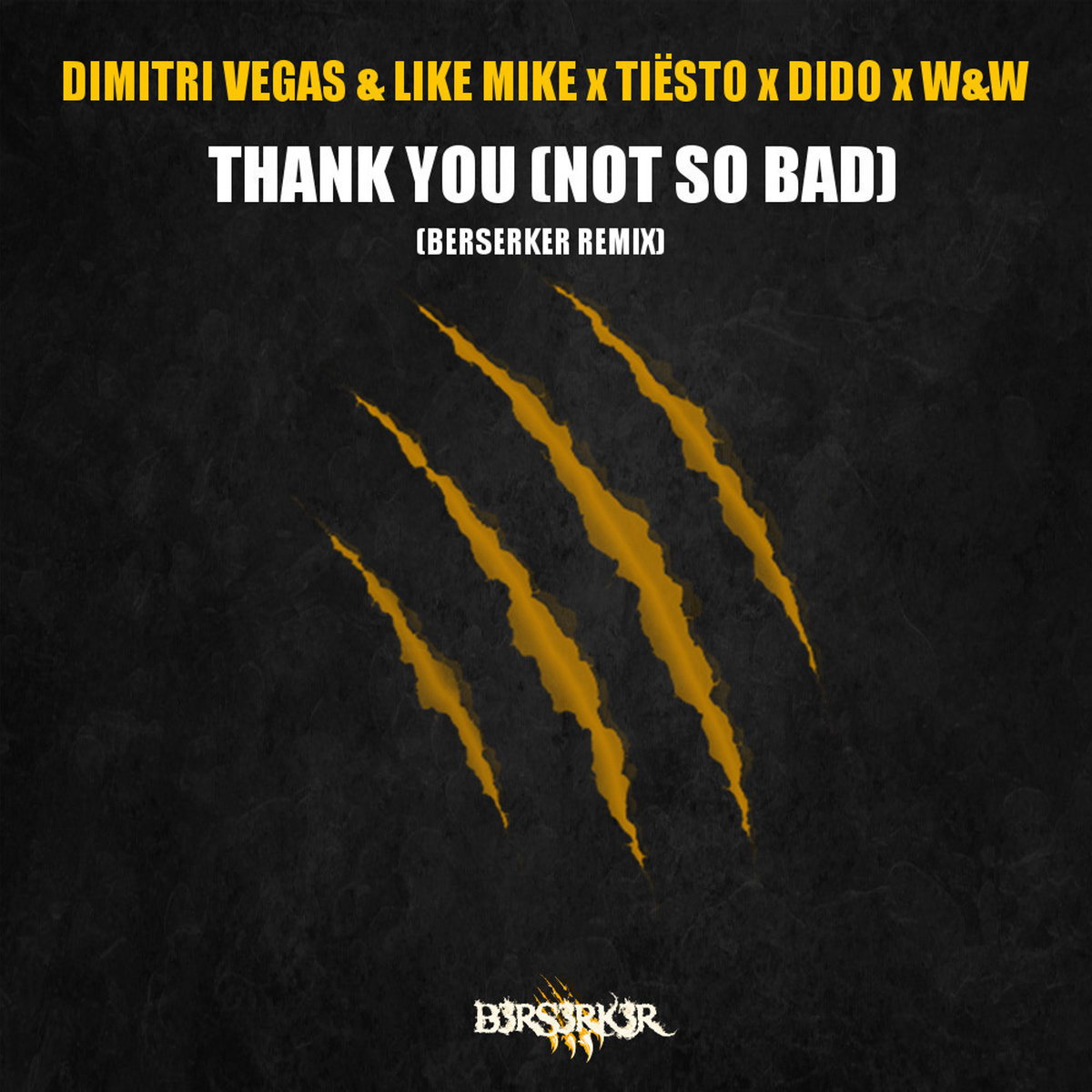 Dimitri Vegas & Like Mike x Tiësto x Dido x W&W - Thank You (Not
