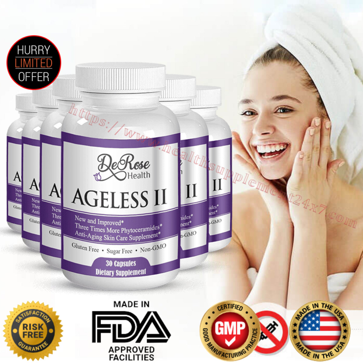 Ageless II {DeRose Health} Get Smooth Wrinkle Free Not Just The Face ...
