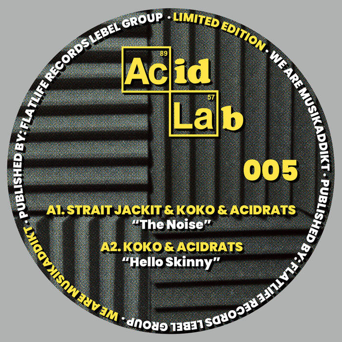 AcidLab 005 - We Are Musikaddict (Acid Techno) | Strait-Jackit