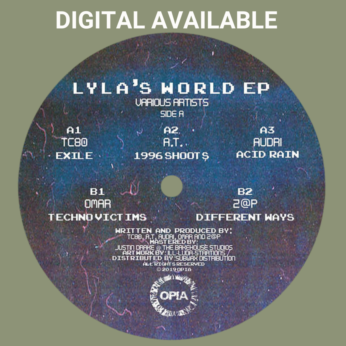 DIGITAL AVAILABLE] -- Lyla's World - Various Artists - OPIA003