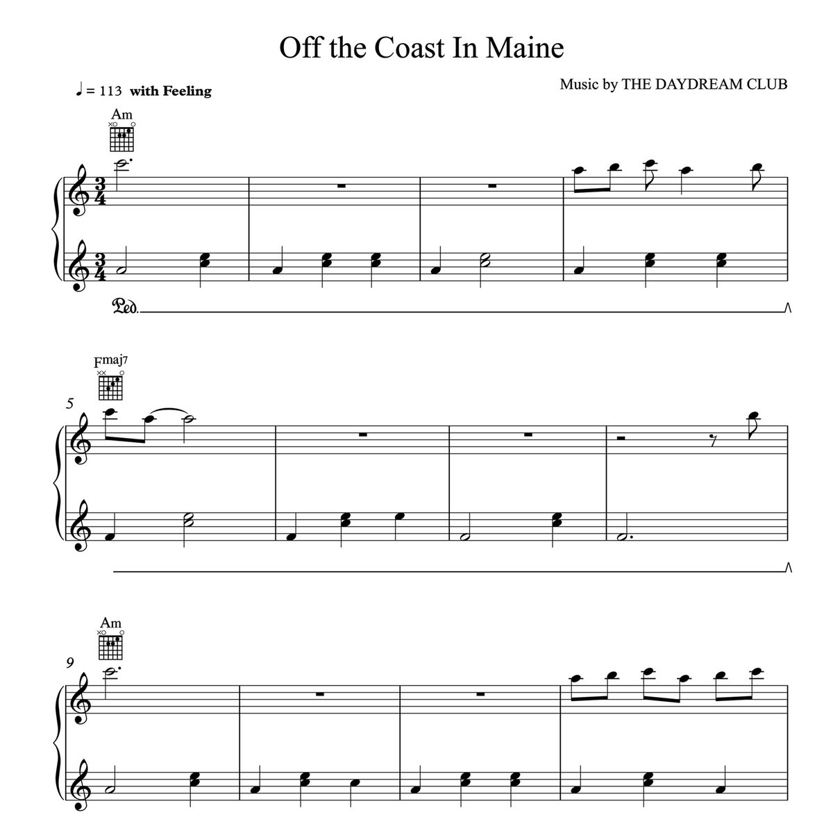 full music track downloads I miss your wonderful face (sheet music + track download) | the.
