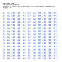 Everything (for John Balance, Peter Christopherson, and Drew McDowall) cover art