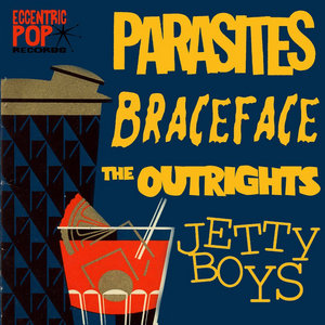 Four Way Split w/ Parasites/Braceface/Outrights cover