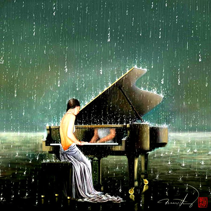 Piano In The Rain | Mark Hewer