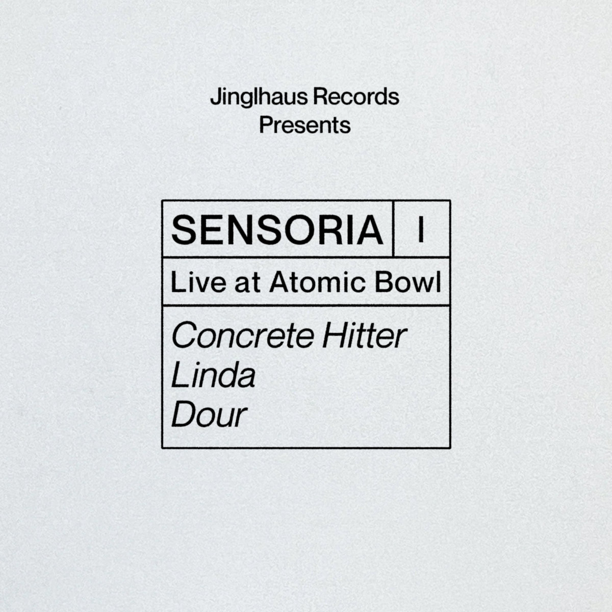 SENSORIA - l | Jinglhaus Records, image size:1200x1200